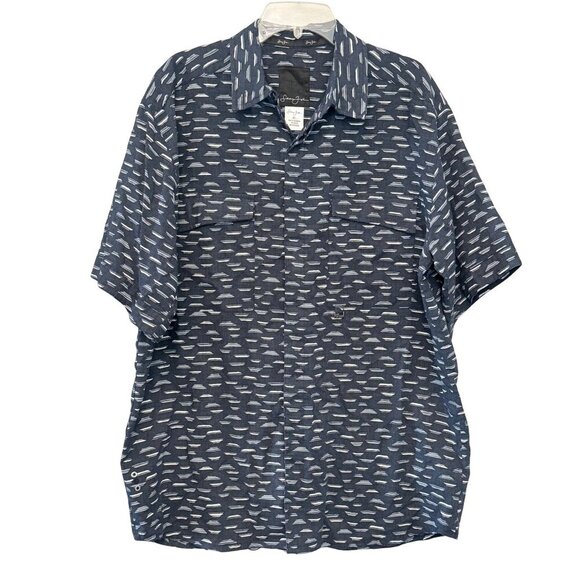 Sean John Mens Short Sleeve Button Down Casual Shirt - Size XL - Picture 1 of 7